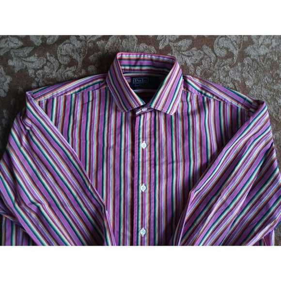 Ralph Lauren Westerton striped button front - Picture 2 of 5